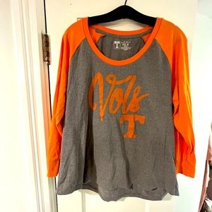 Tennessee Vols baseball style shirt